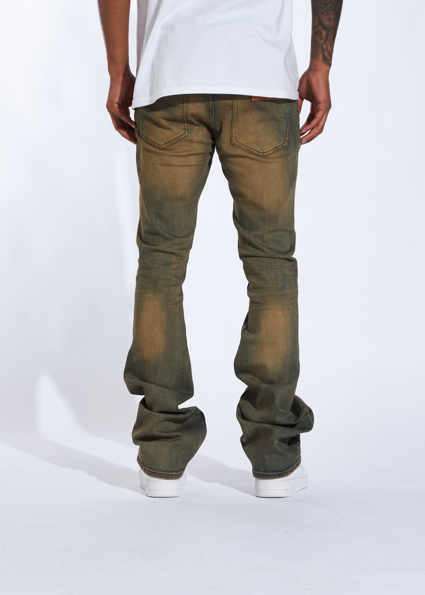 Arch Stacked Denim (Rust Wash)