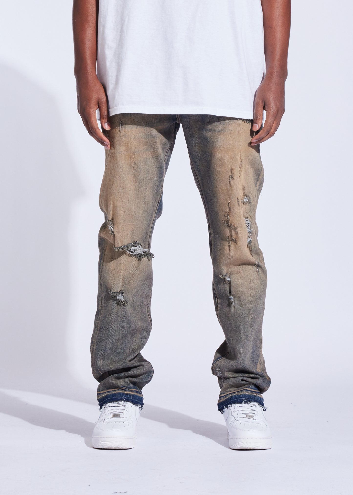 Pacific Straight Denim (Baked Clay)