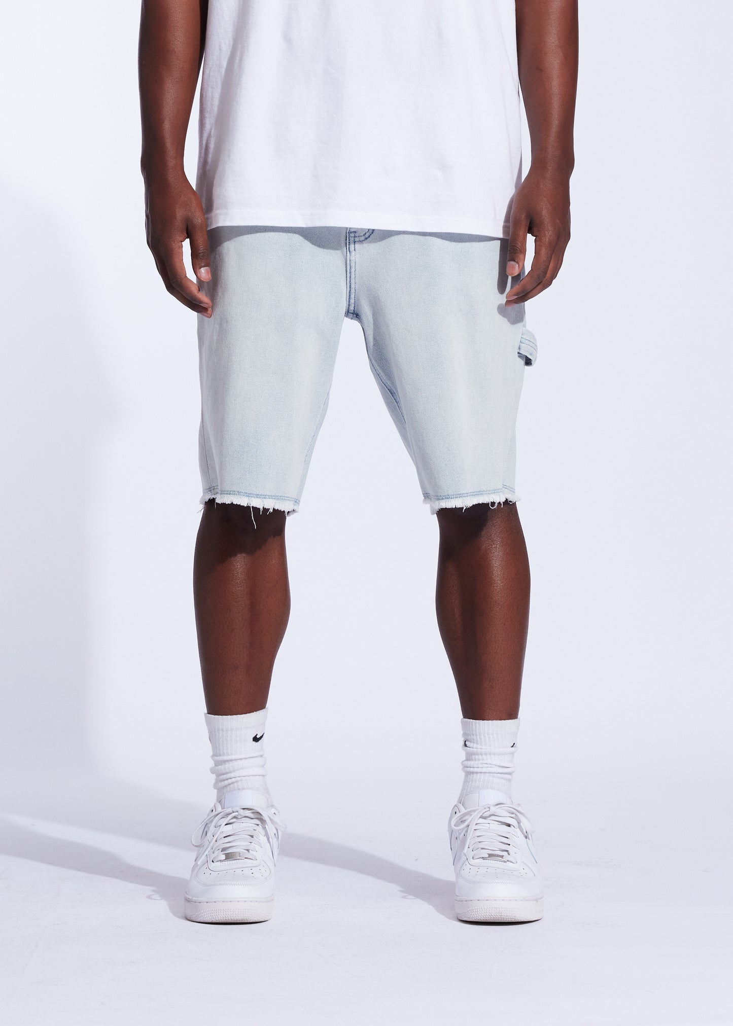 Blake Denim Shorts (Light Wash)