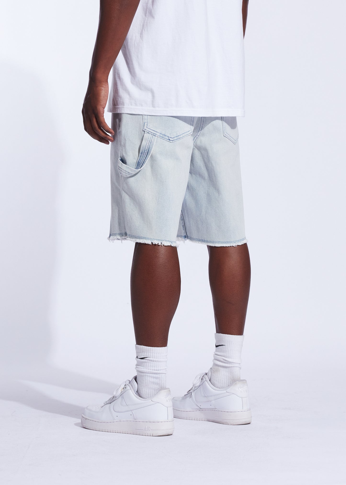 Blake Denim Shorts (Light Wash)