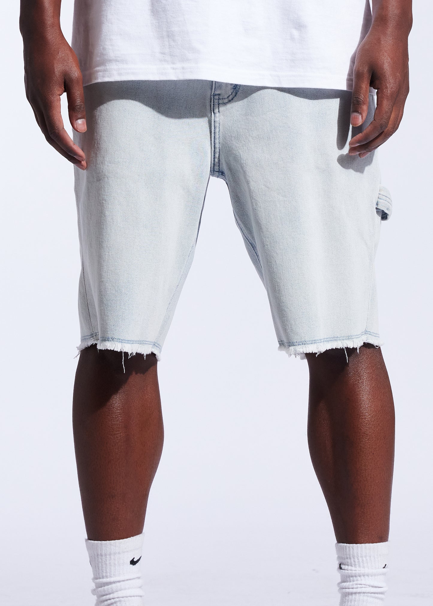 Blake Denim Shorts (Light Wash)
