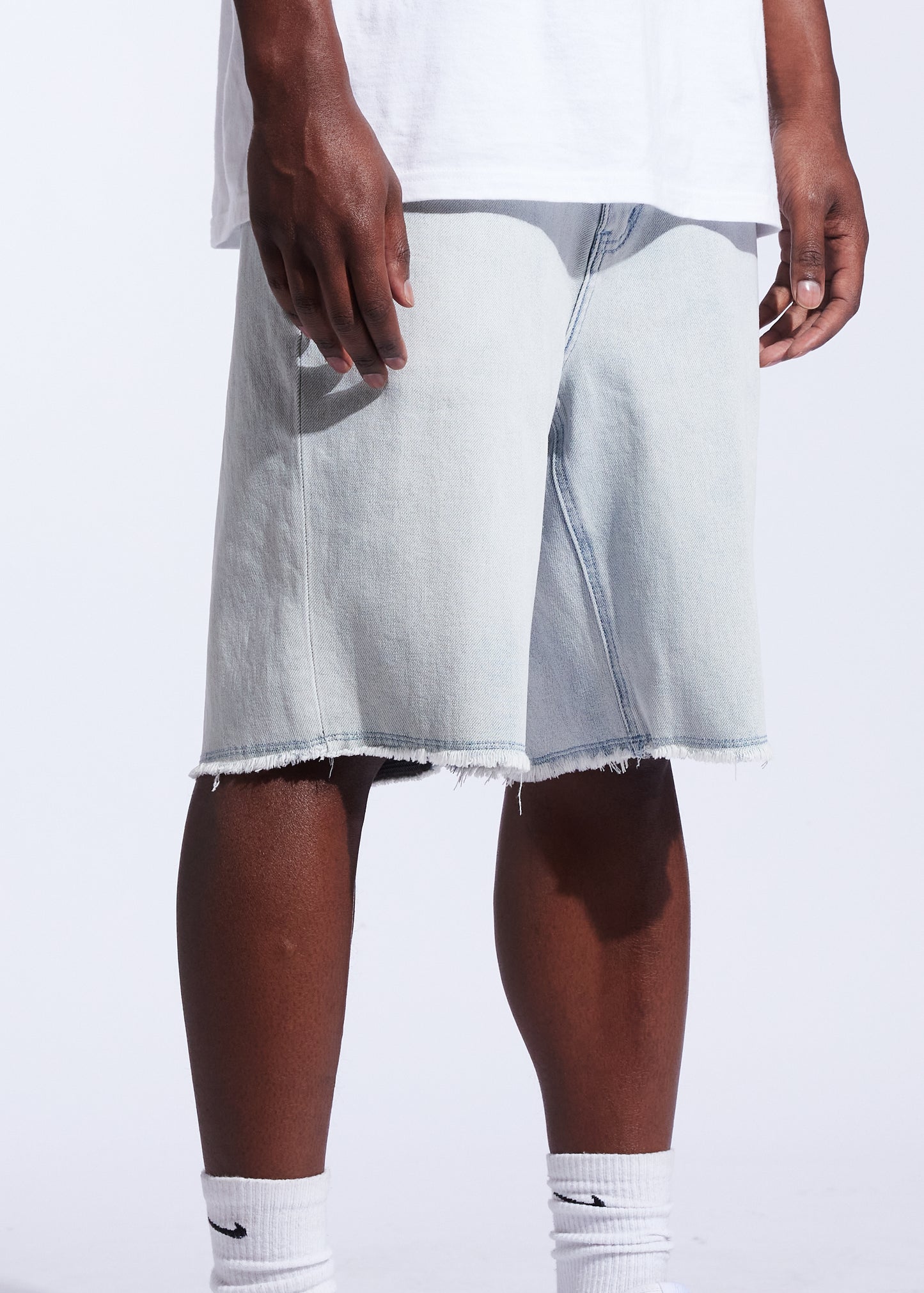 Blake Denim Shorts (Light Wash)