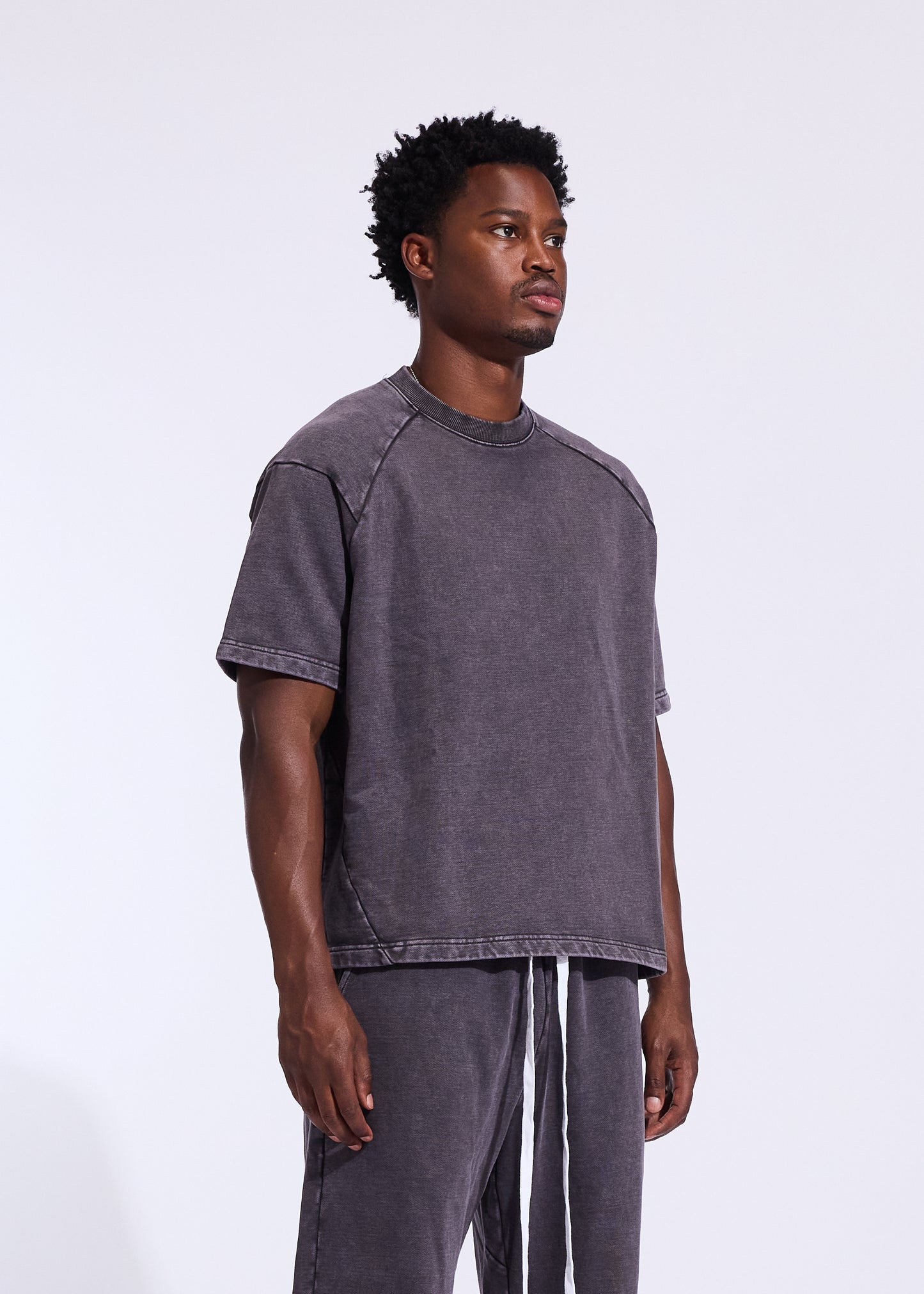 All Day Terry Shirt (Purple)