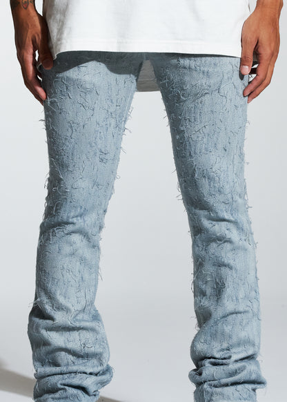 Arctic Stacked Flare Denim (Blue)