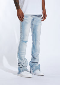 Arch Stacked Denim (Marble Wash)