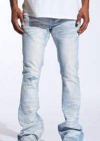 Arch Stacked Denim (Marble Wash)