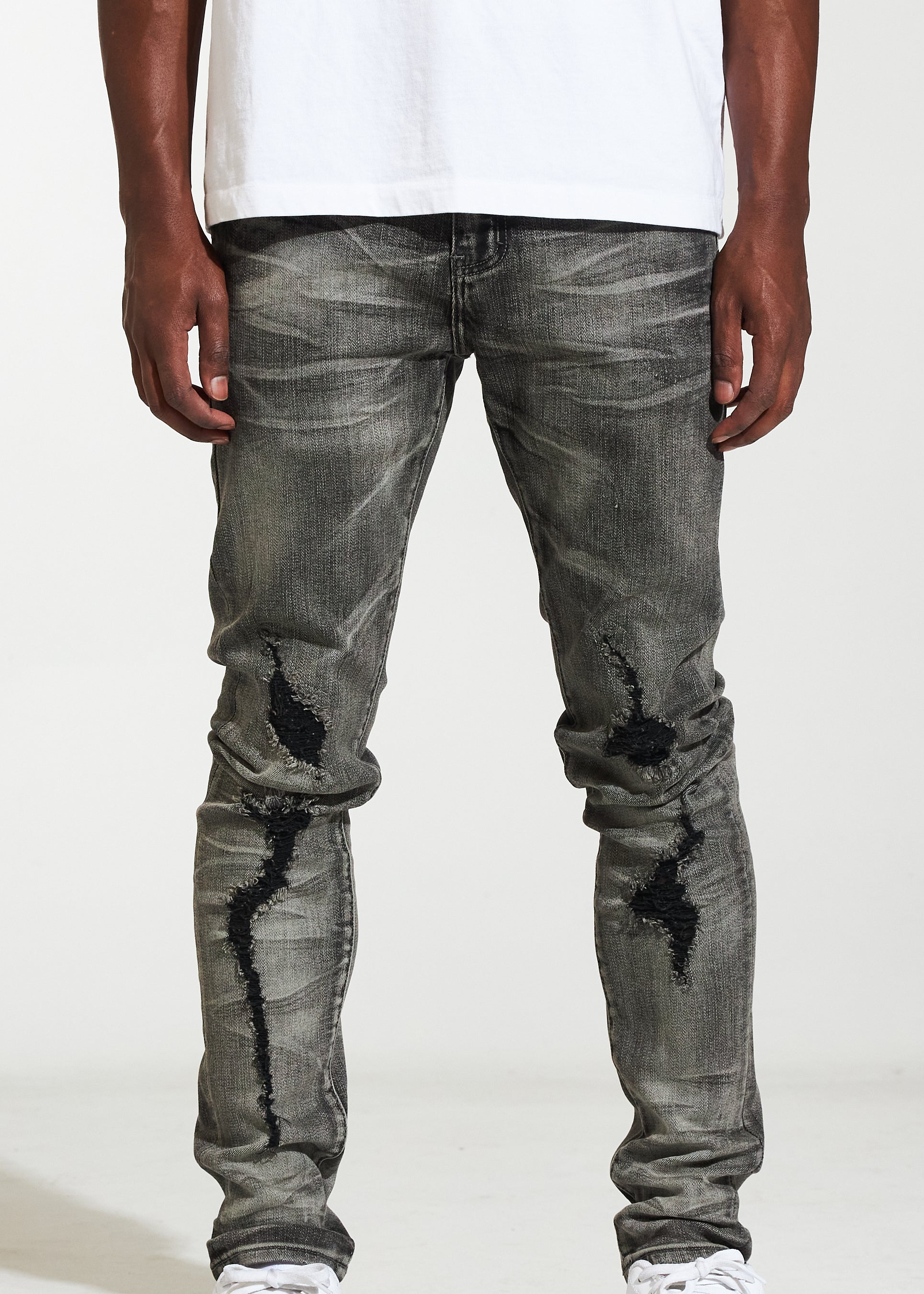 CRYSP The Skywalker Biker Pant in Stone Wash 117-29-STN - Karmaloop CRYSP The Skywalker Biker Pant in Stone Wash 117-29-STN - Karmaloop