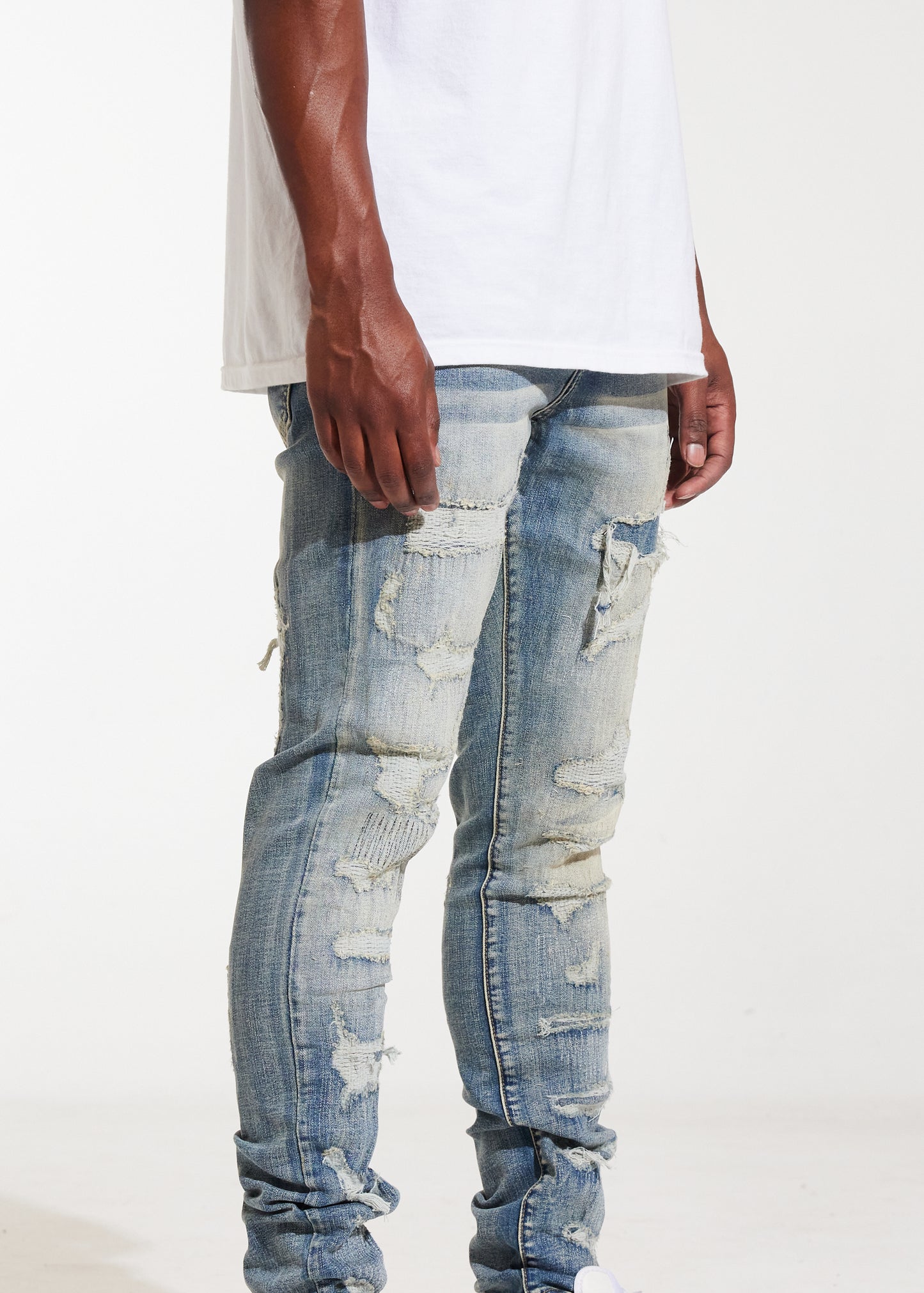 Atlantic Denim (Sand Distress)