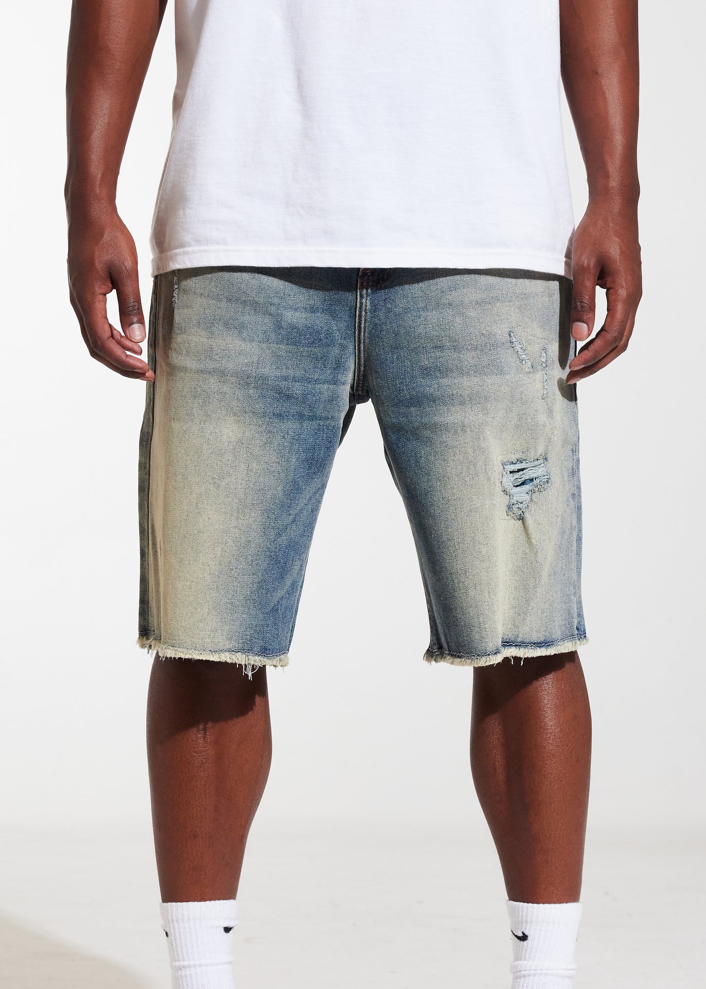 Arch Denim Shorts