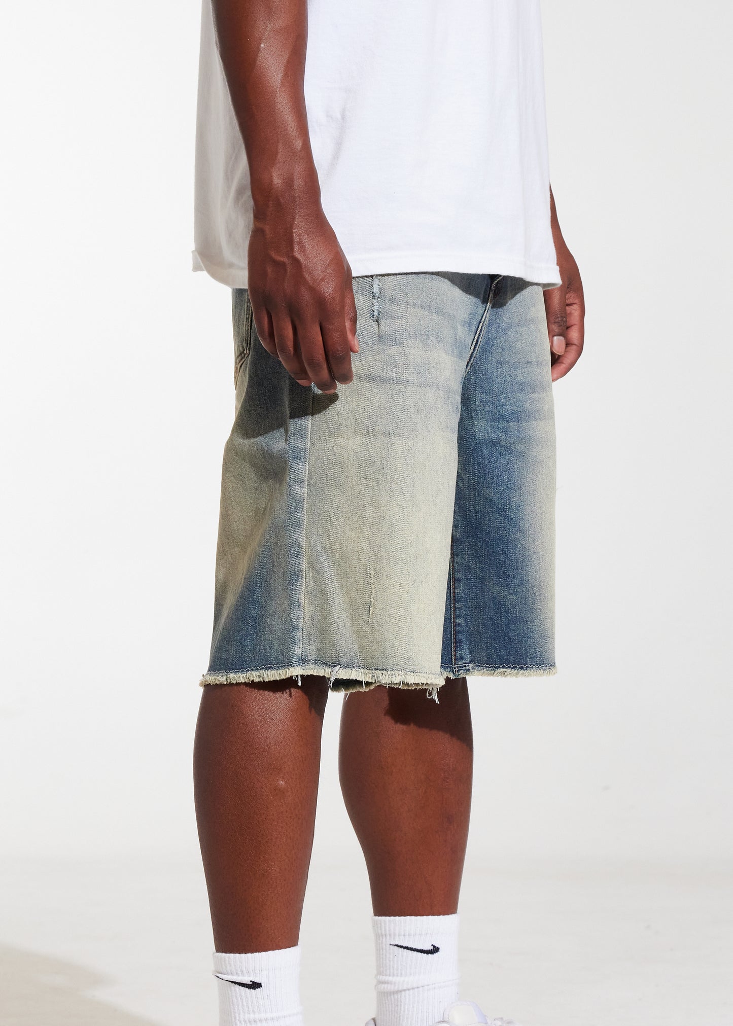 Arch Denim Shorts