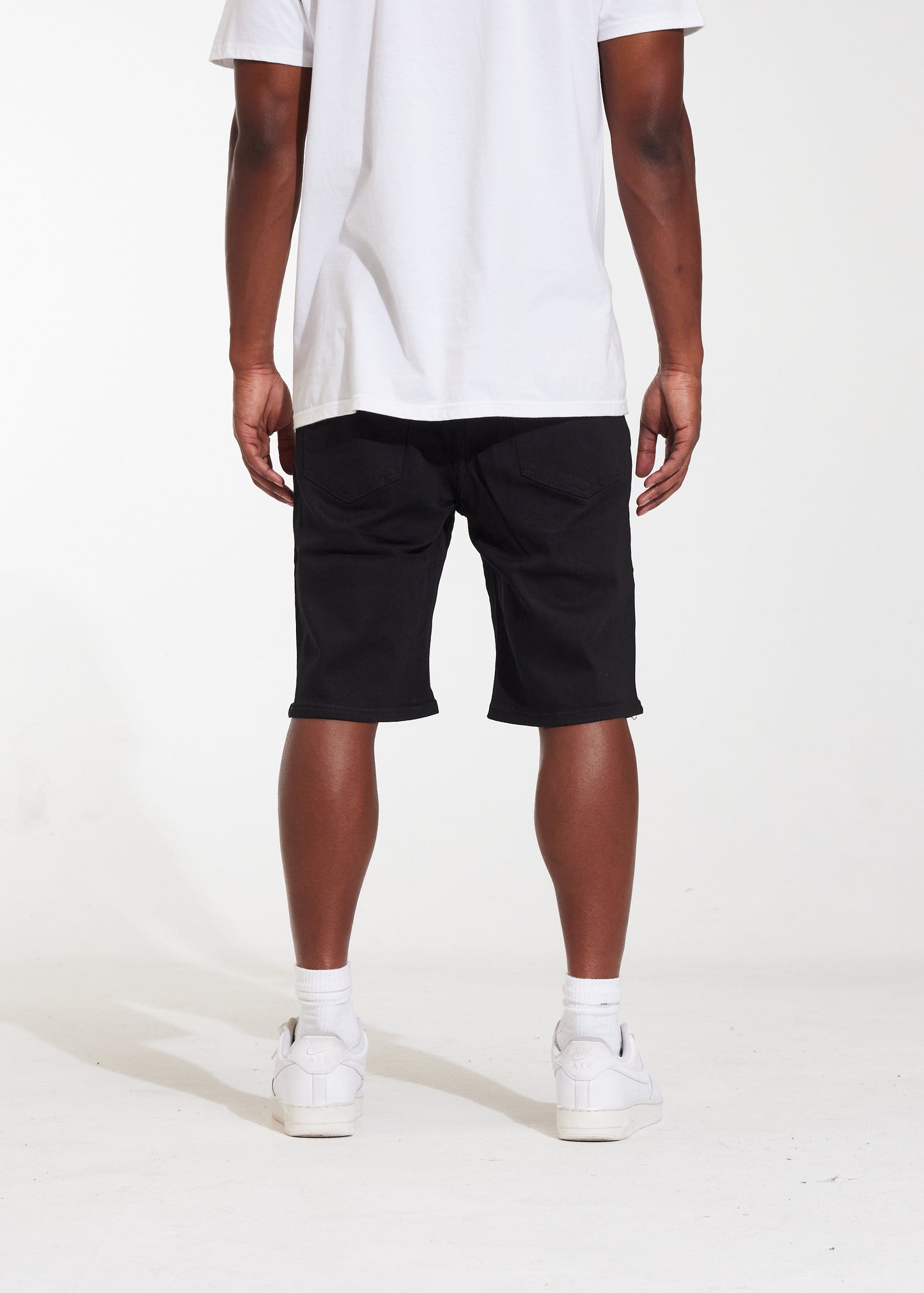 Atlantic Denim Shorts (Black)