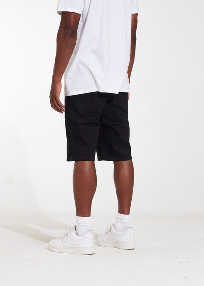 Atlantic Denim Shorts (Black)