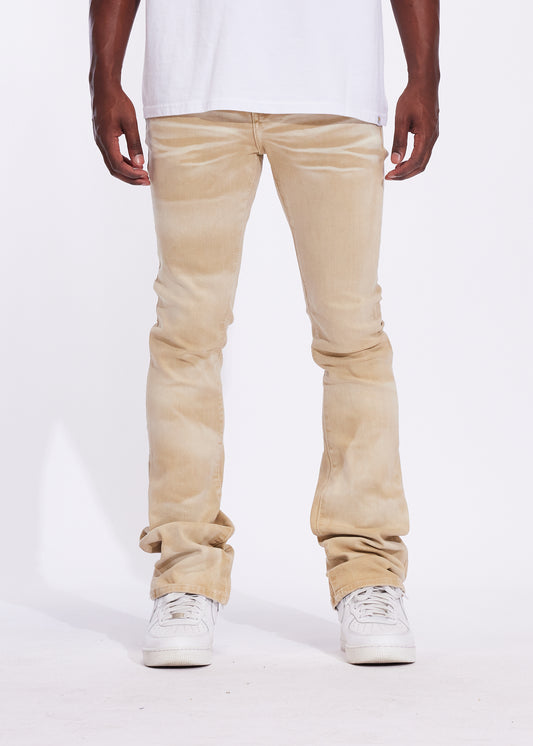 Arch Flare Denim (Washed Tan)