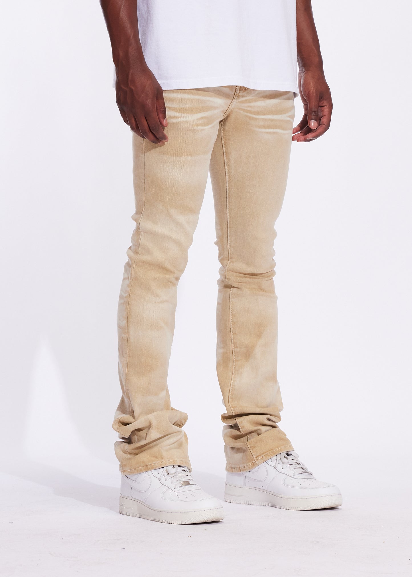 Arch Flare Denim (Washed Tan)