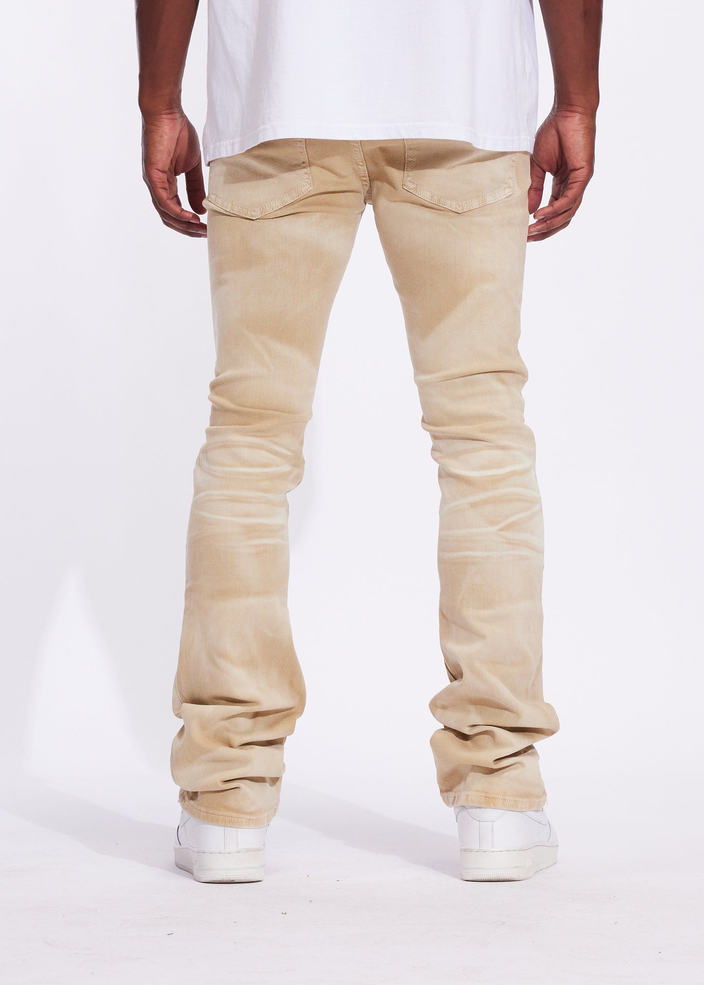 Arch Flare Denim (Washed Tan)