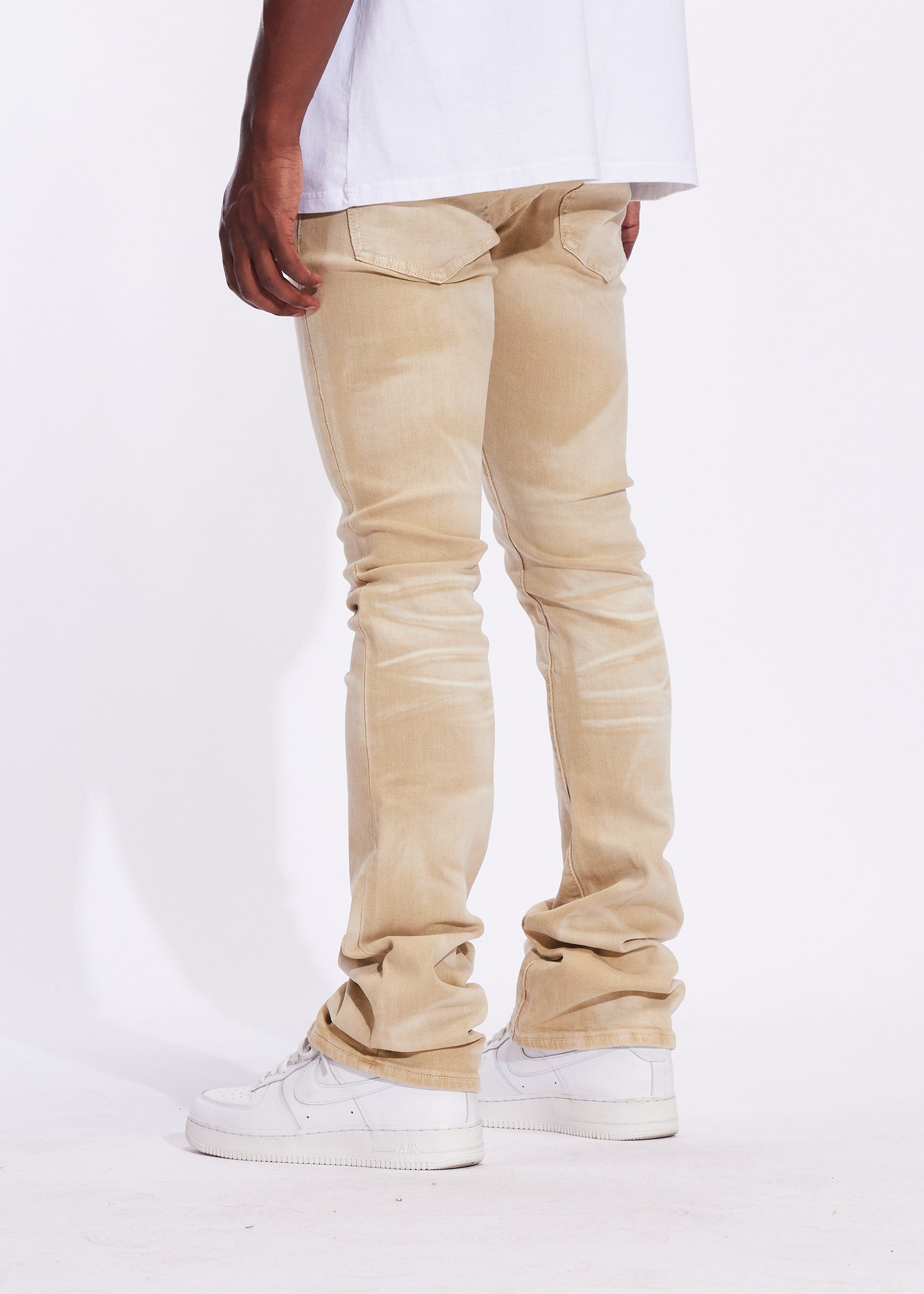 Arch Flare Denim (Washed Tan)
