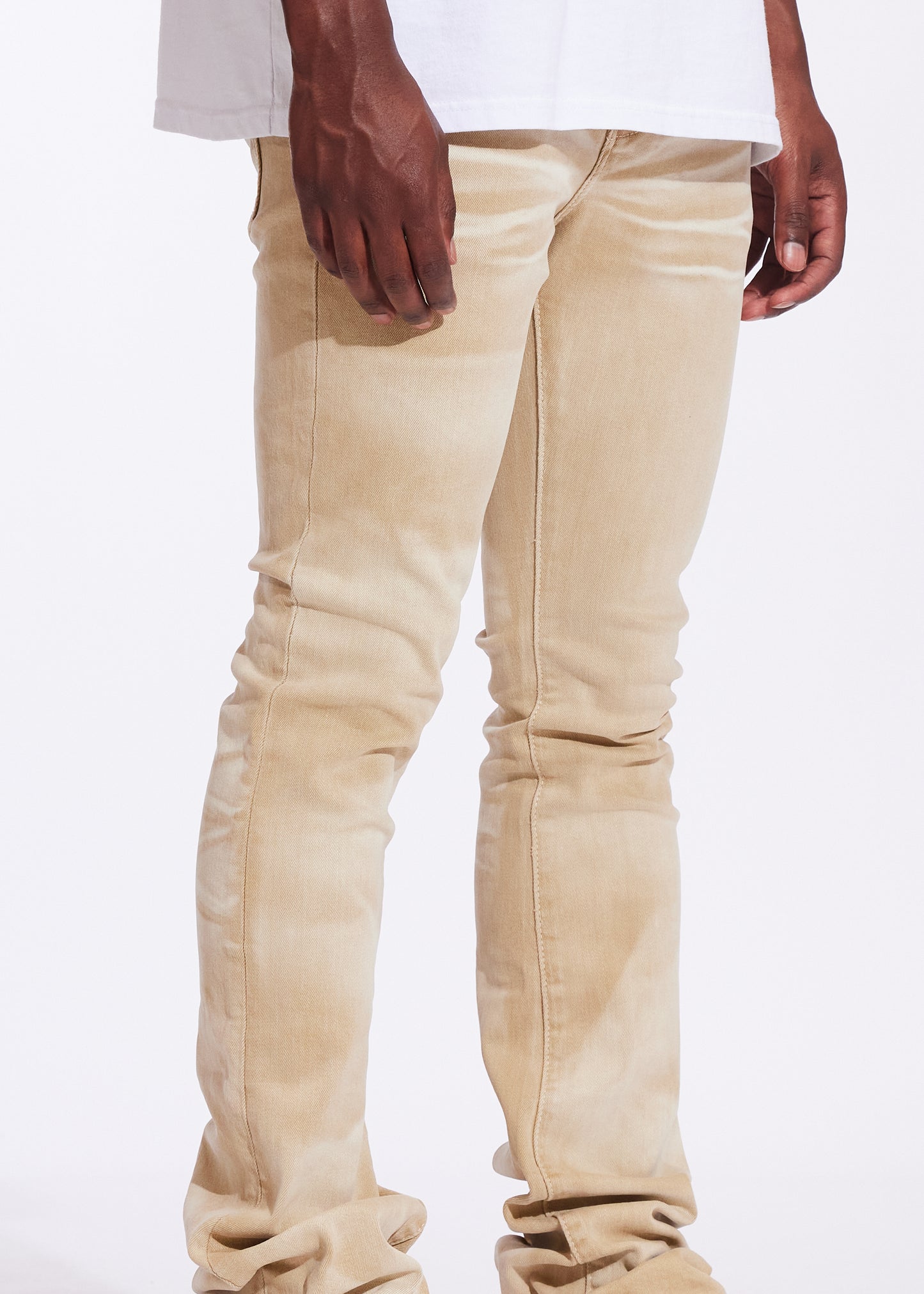 Arch Flare Denim (Washed Tan)