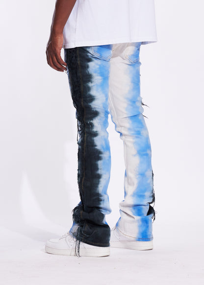 Drais Flare Denim (Blue Marble)