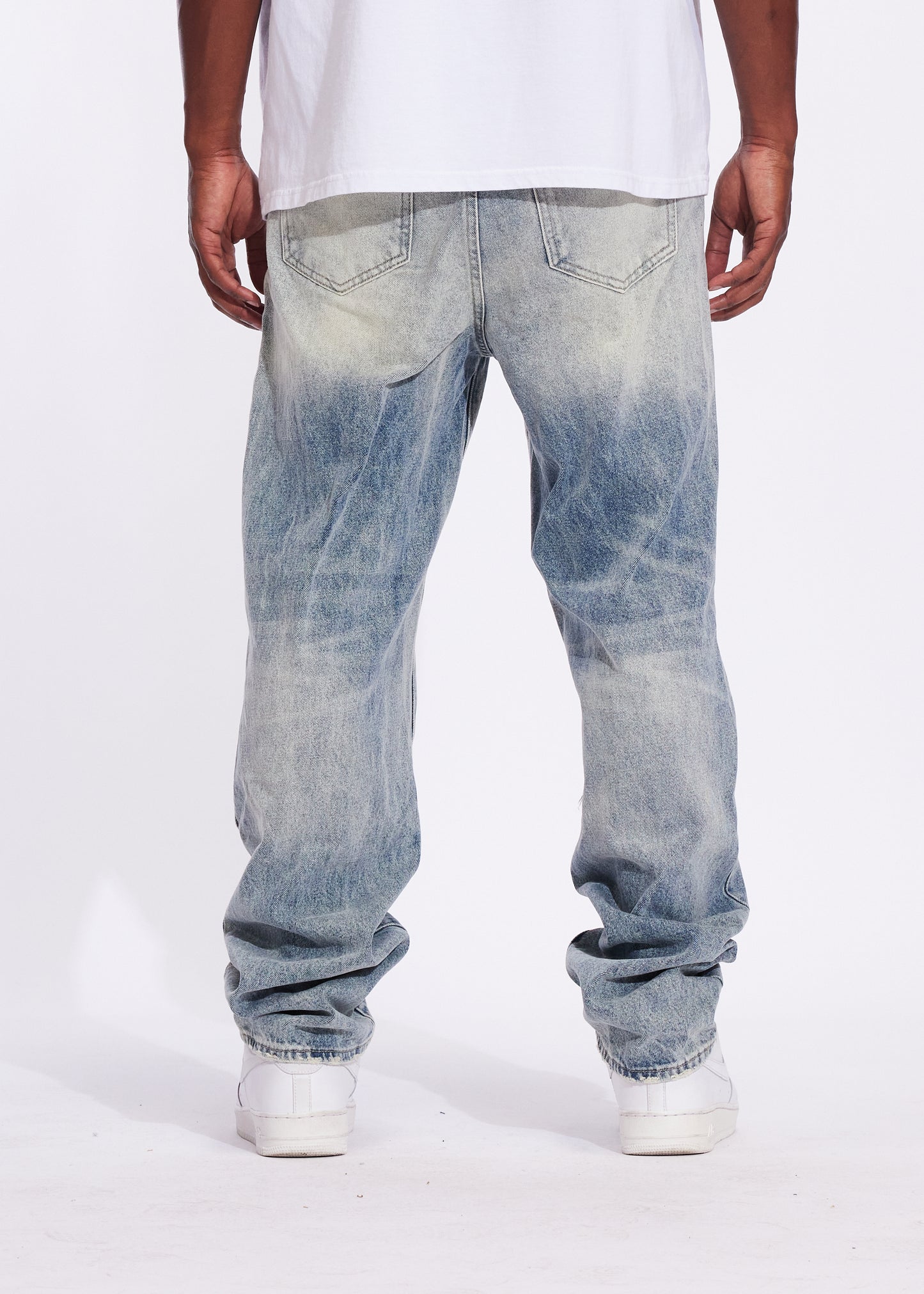 Pacific Straight Denim (Acid Blue)