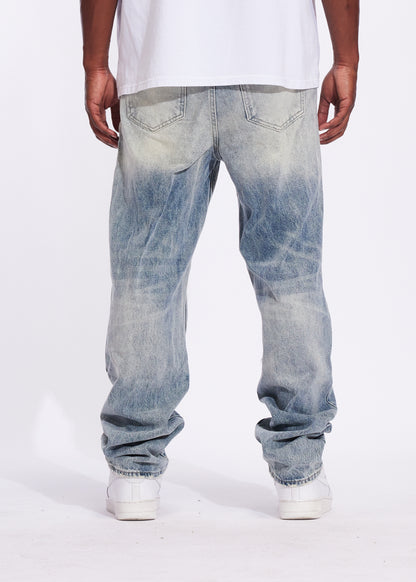 Pacific Straight Denim (Acid Blue)