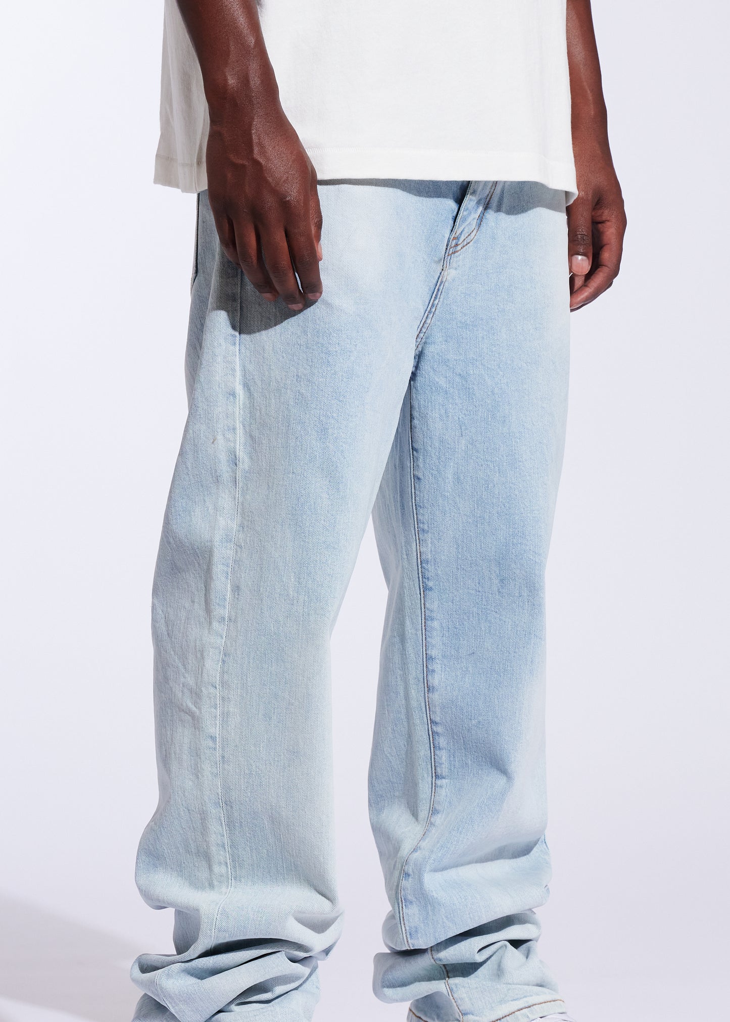 Pacific Straight Denim (Light Blue)