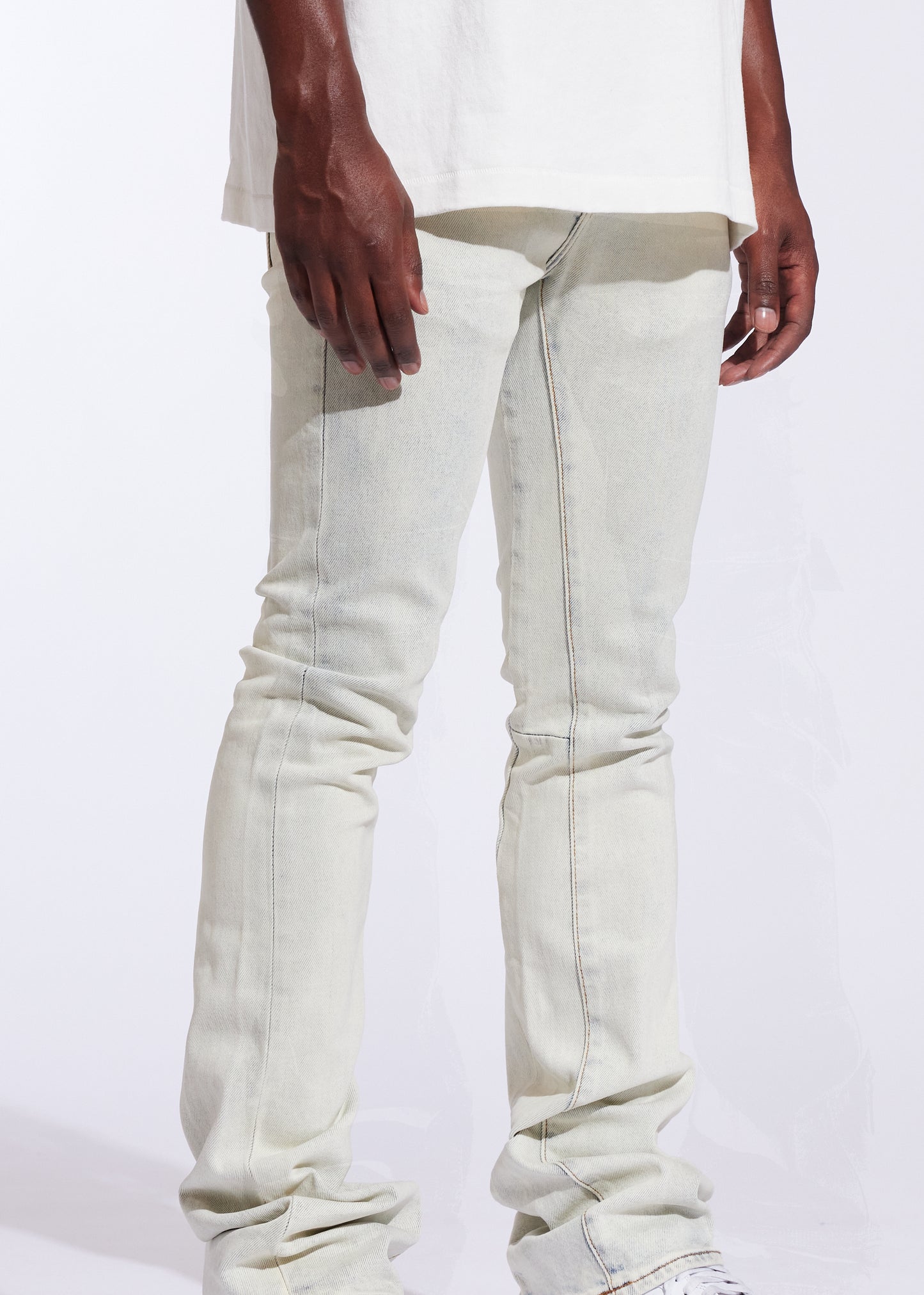 Arch Stacked Denim (Sand Wash)