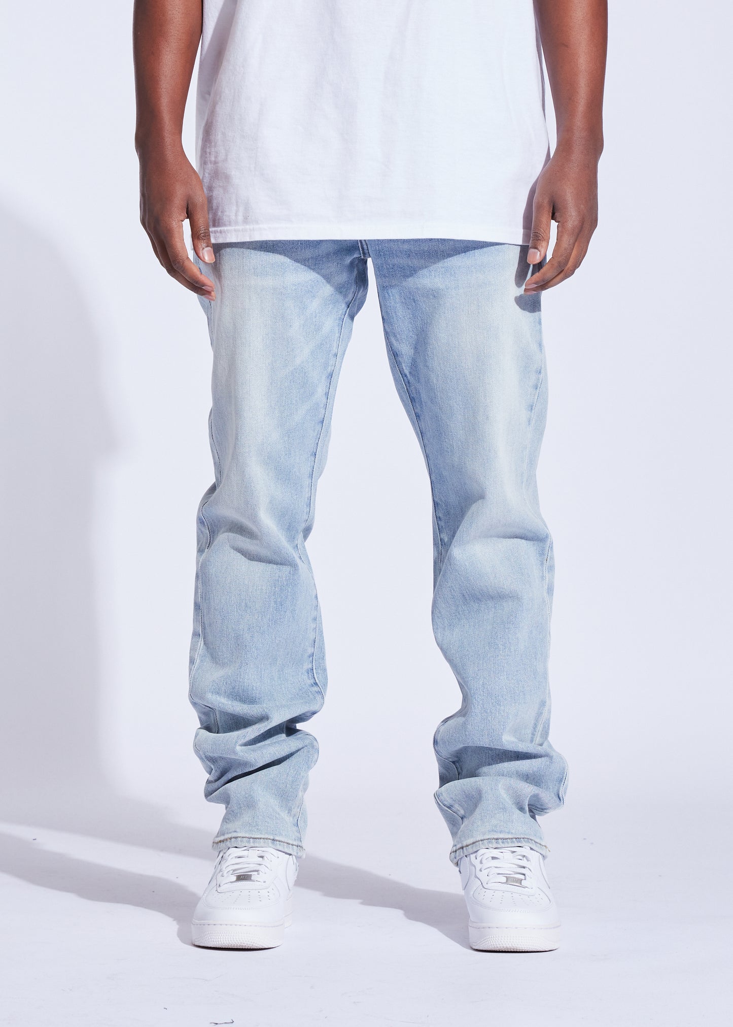 Pacific Straight Denim (Light Bleach)