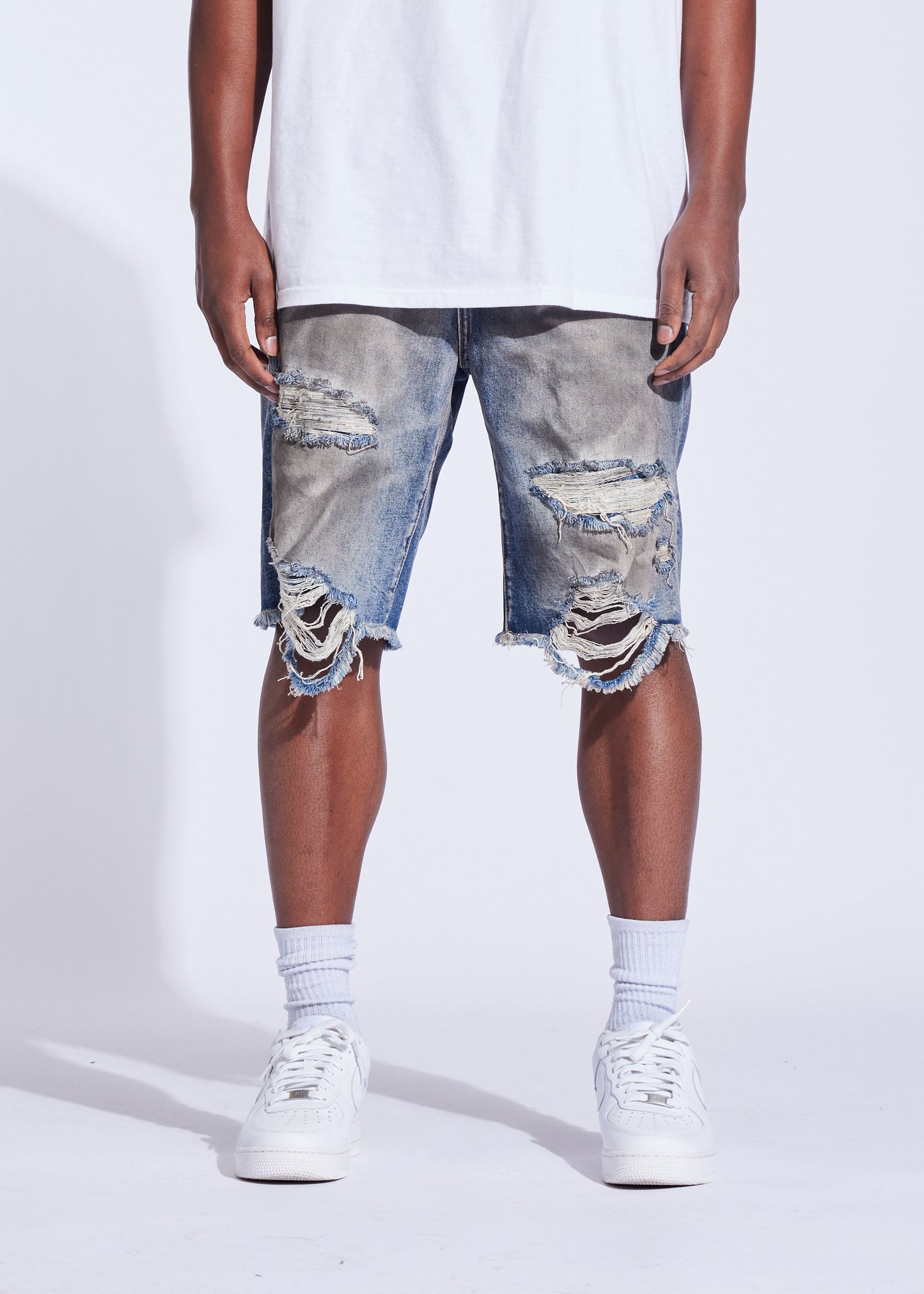 Jonas Denim Short (Smoked Indigo)