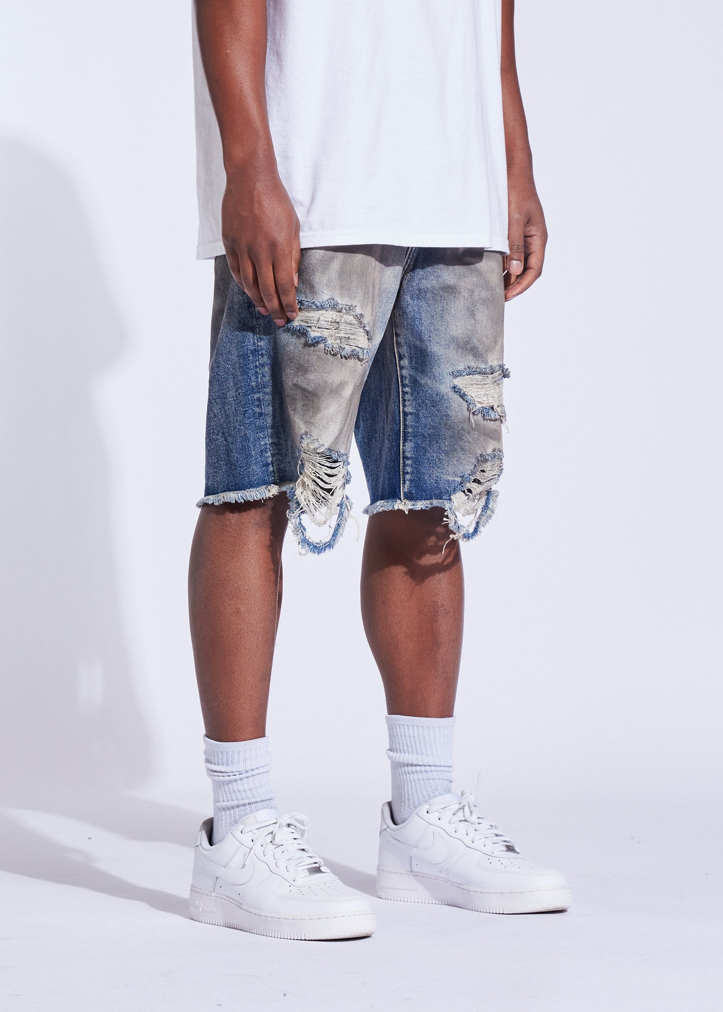 Jonas Denim Short (Smoked Indigo)