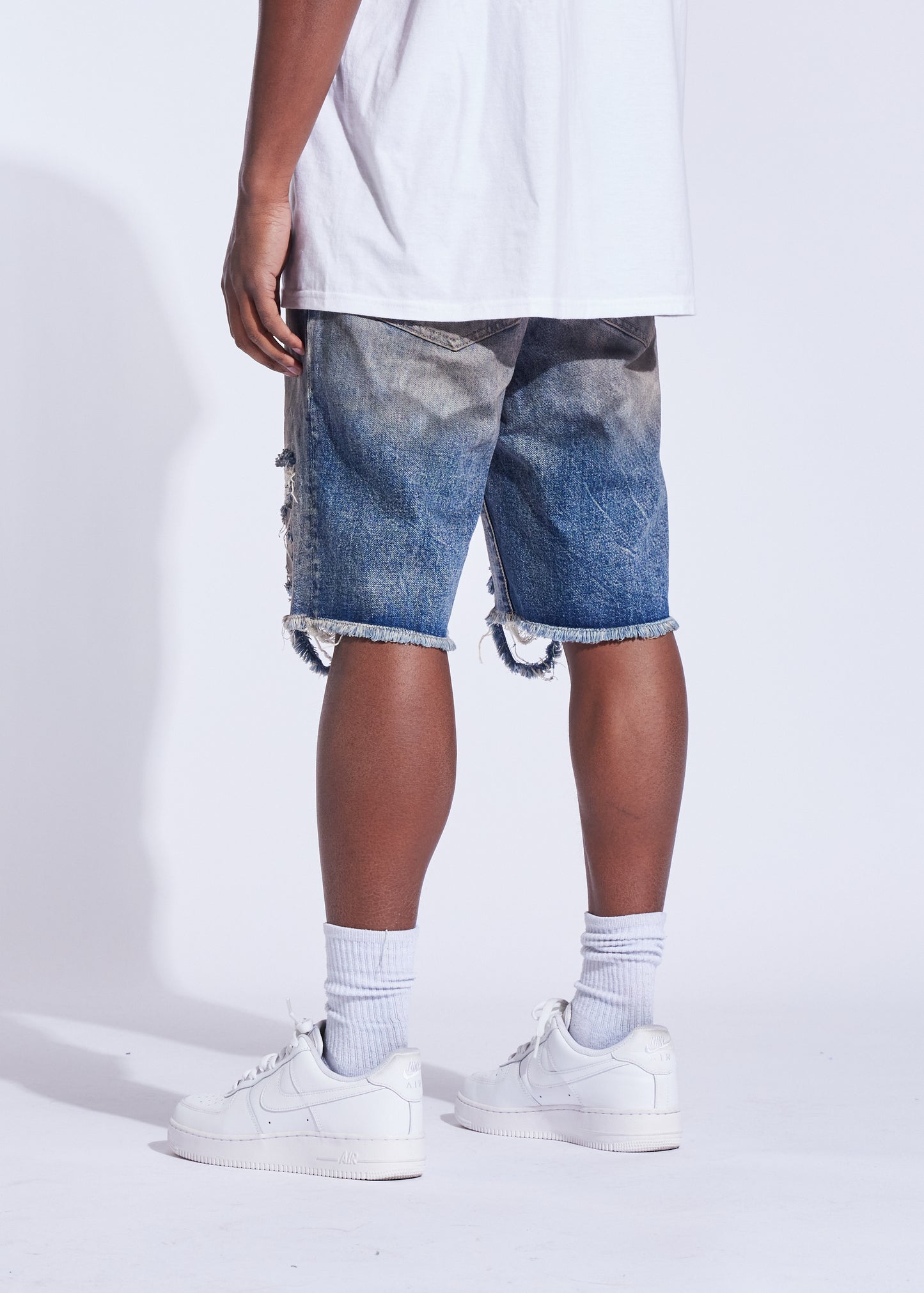 Jonas Denim Short (Smoked Indigo)