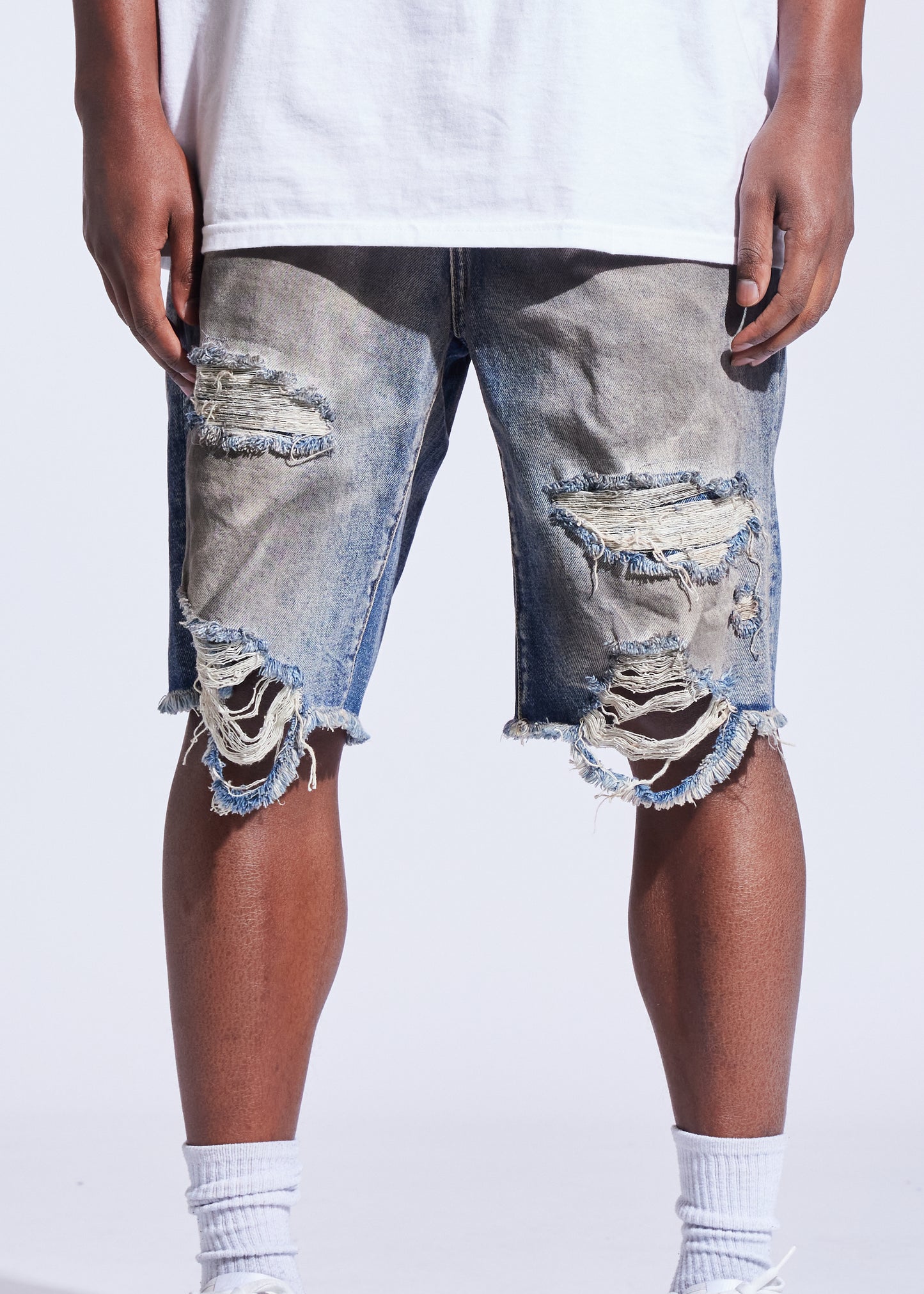 Jonas Denim Short (Smoked Indigo)