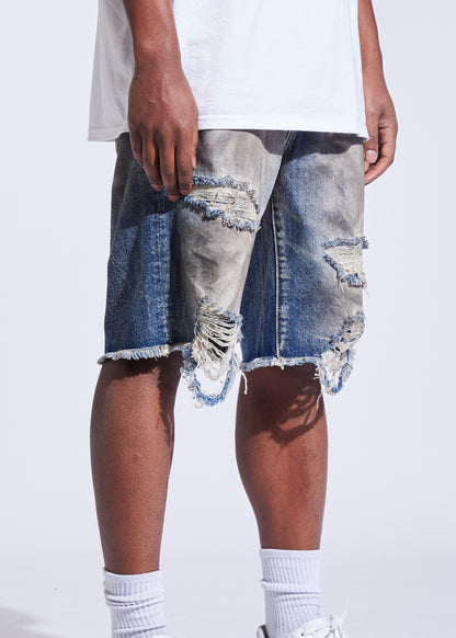 Jonas Denim Short (Smoked Indigo)