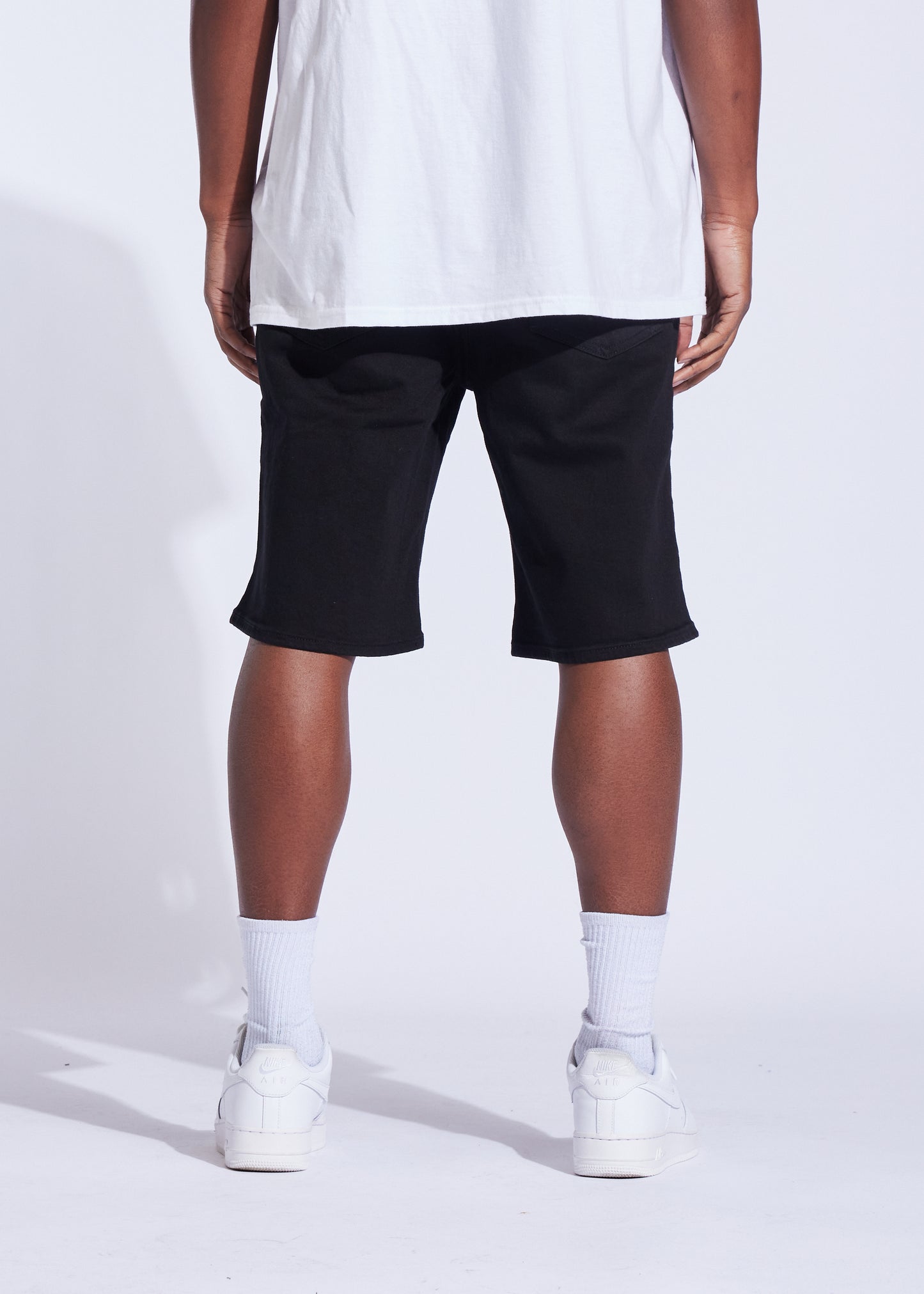 Atlantic Denim Shorts (Black)