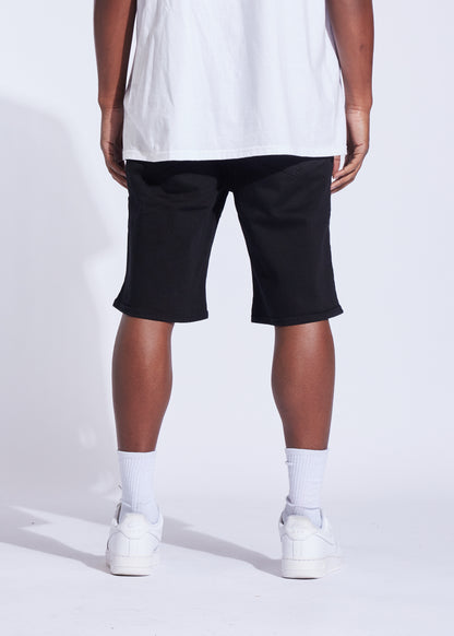 Atlantic Denim Shorts (Black)
