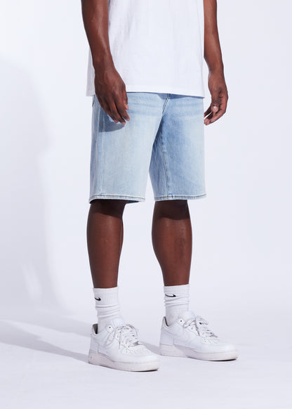 Cena Denim Shorts (Bleach Wash)
