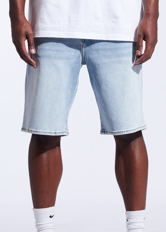 Cena Denim Shorts (Bleach Wash)
