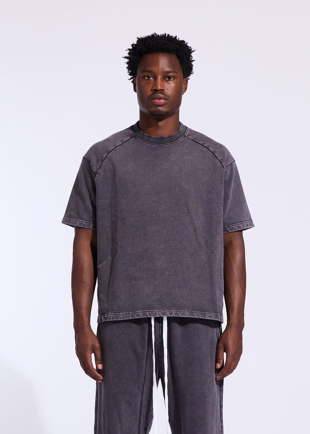 All Day Terry Shirt (Purple)