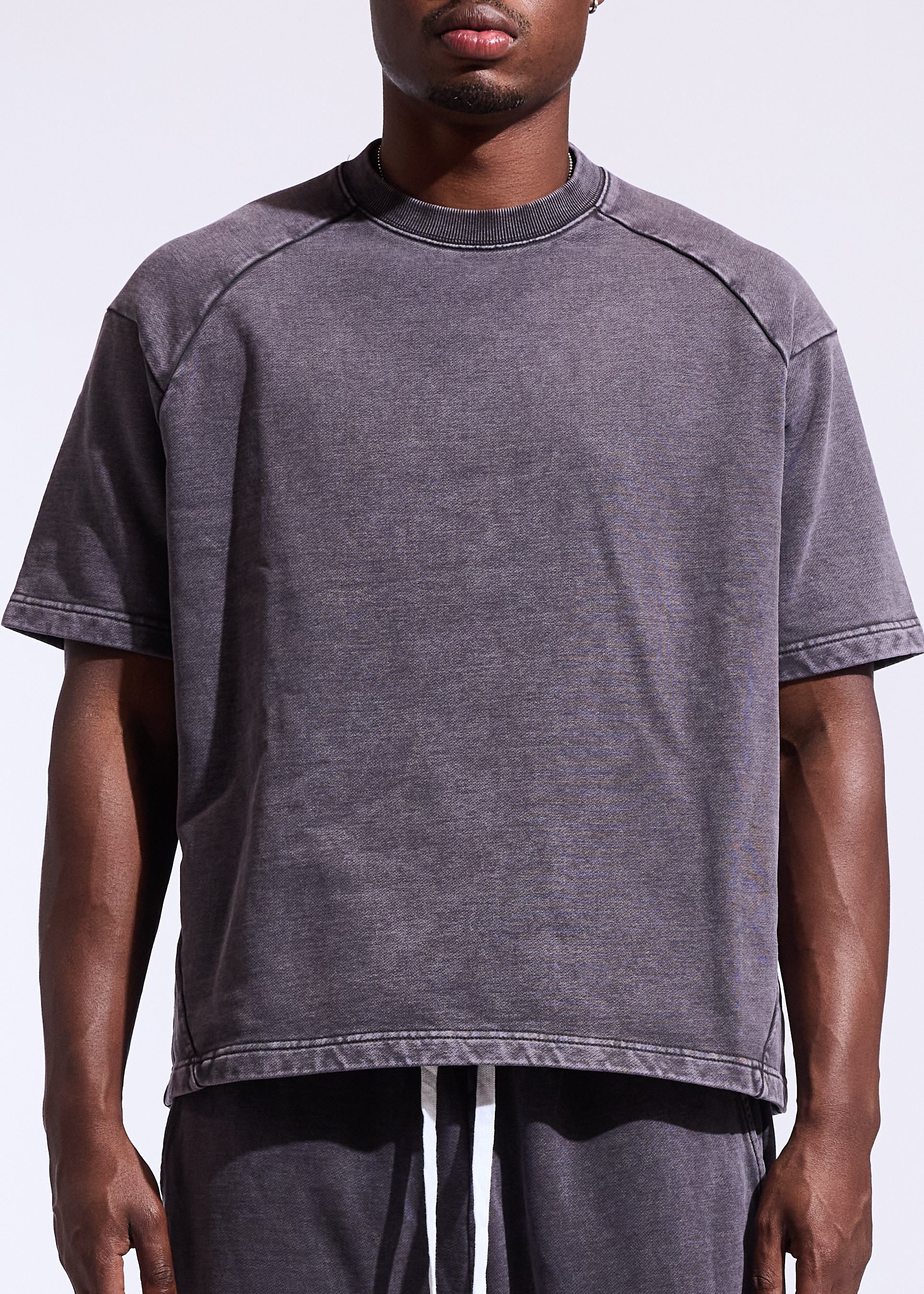 All Day Terry Shirt (Purple)