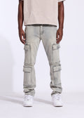 Ace Straight Cargo Denim (Light Blue)