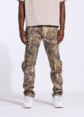 Woodland Straight Cargo Denim (Tree Camo)