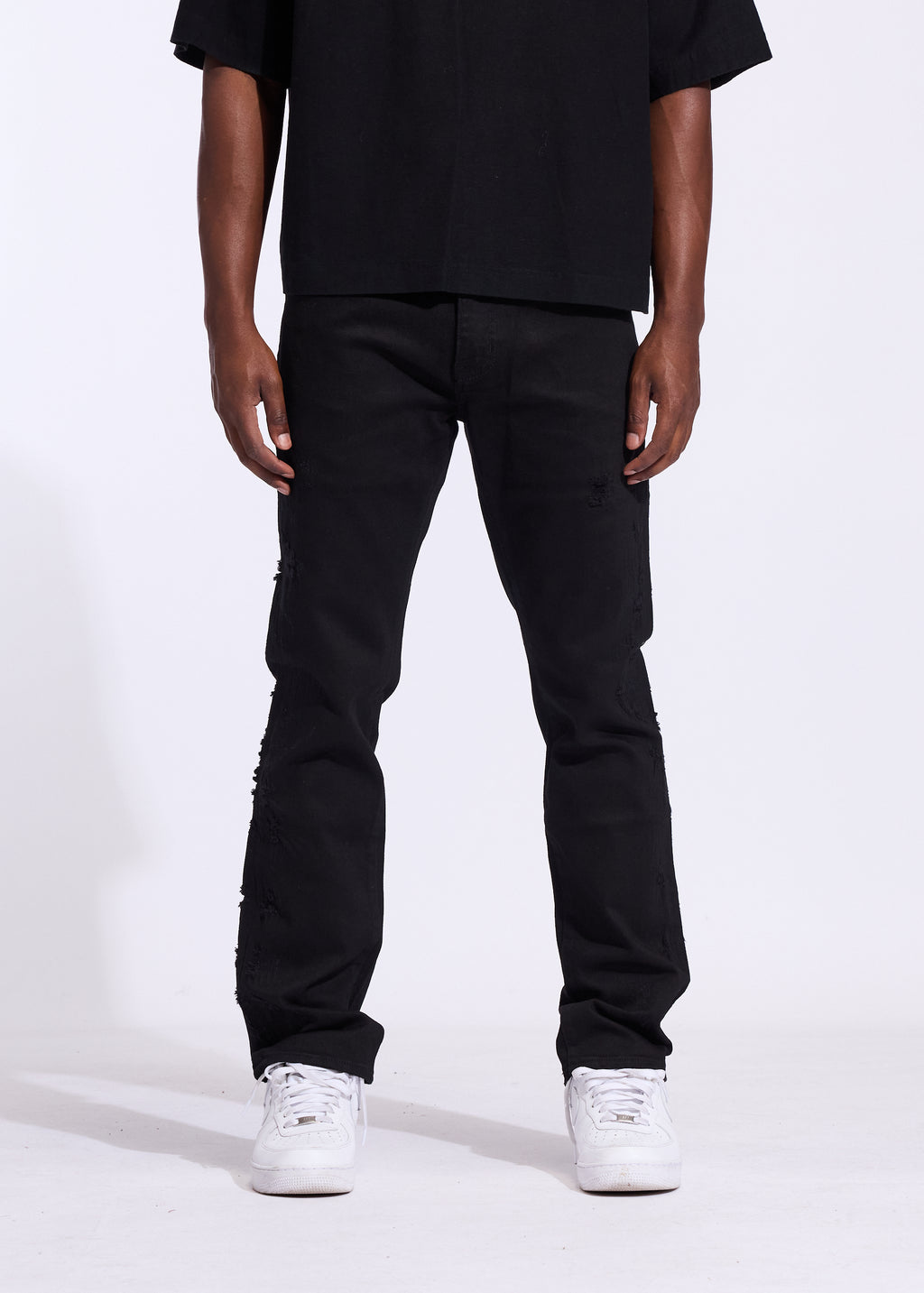 Pacific Straight Denim (Jet Black)