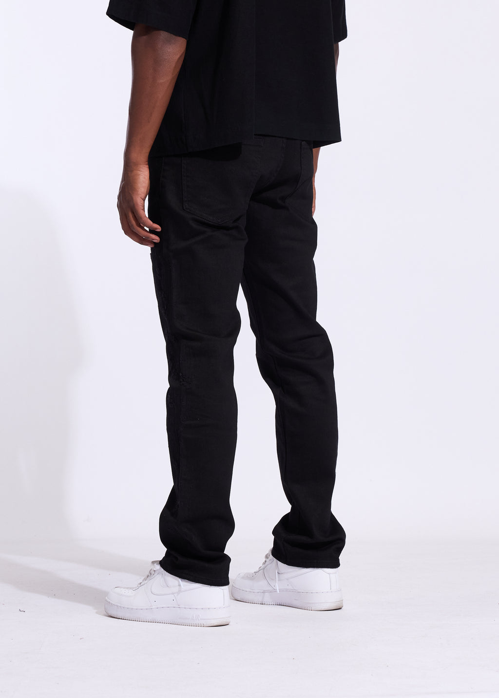 Pacific Straight Denim (Jet Black)
