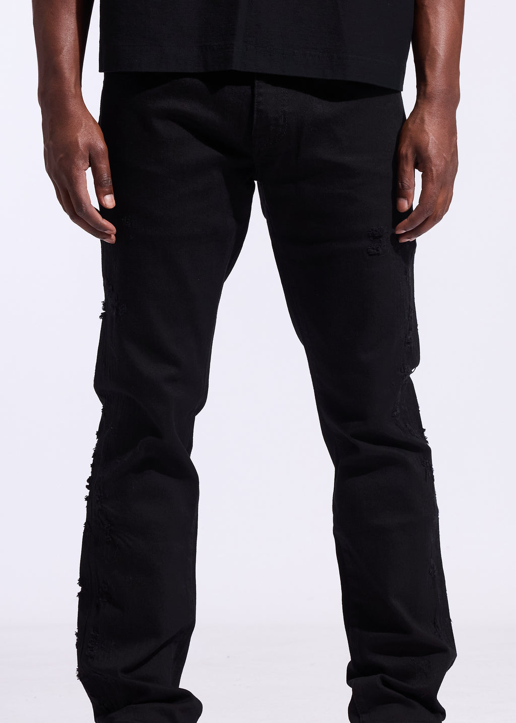 Pacific Straight Denim (Jet Black)