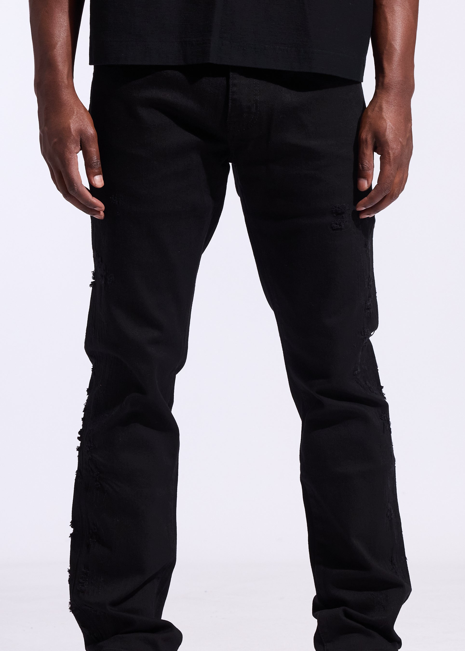 Pacific Straight Denim (Jet Black)