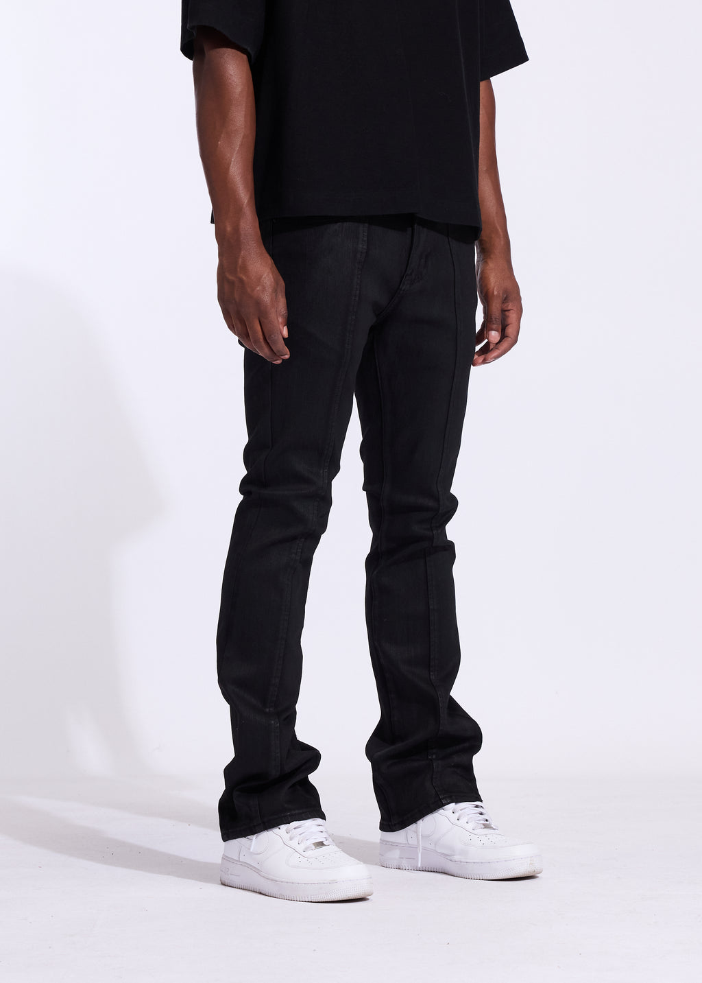 Centerline Flare Denim (Jet Black)