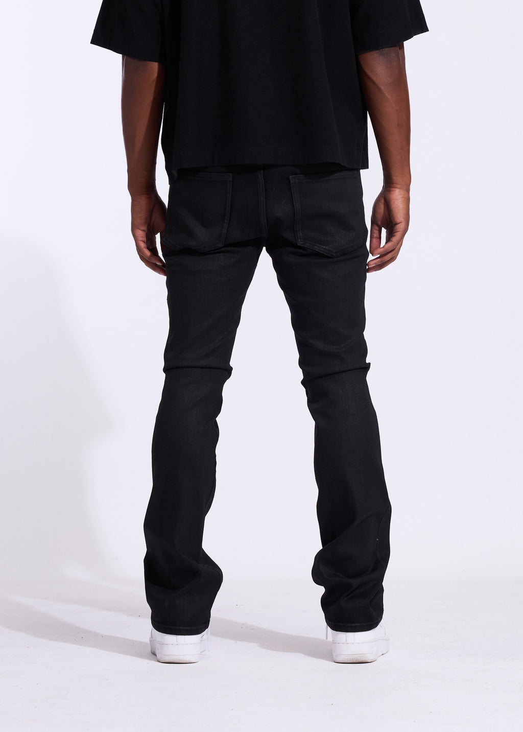 Centerline Flare Denim (Jet Black)
