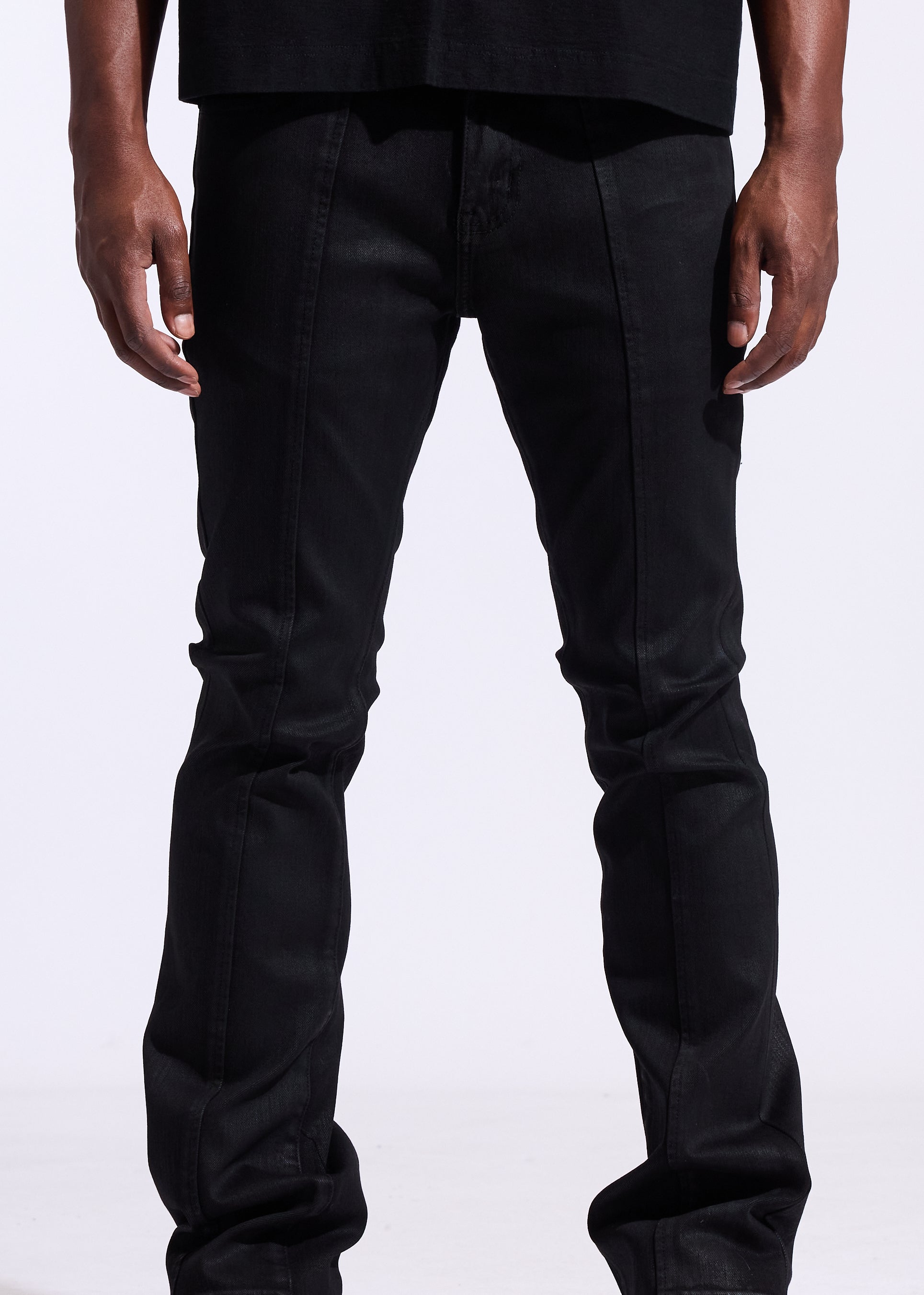Centerline Flare Denim (Jet Black)