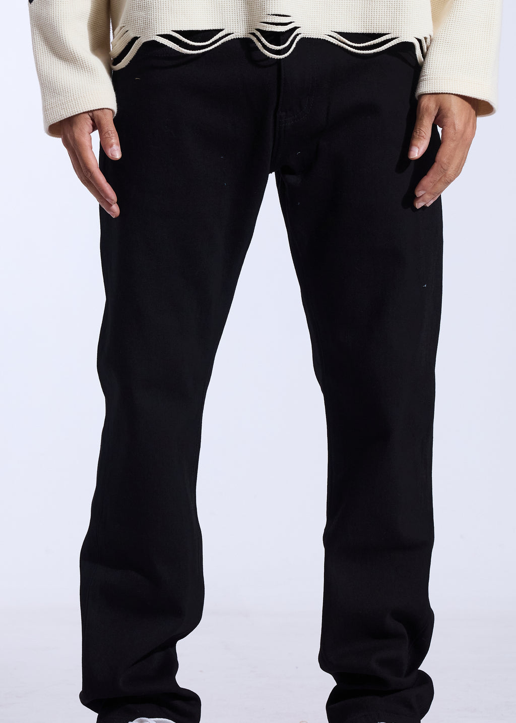 Pacific Straight Fit Denim (Jet Black)