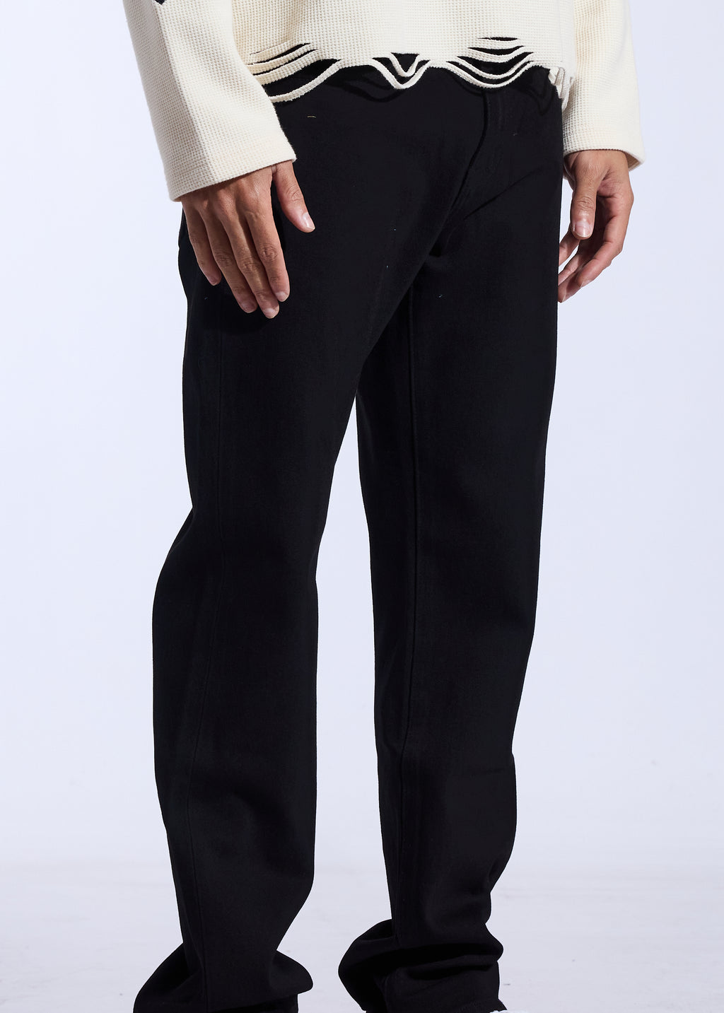 Pacific Straight Fit Denim (Jet Black)