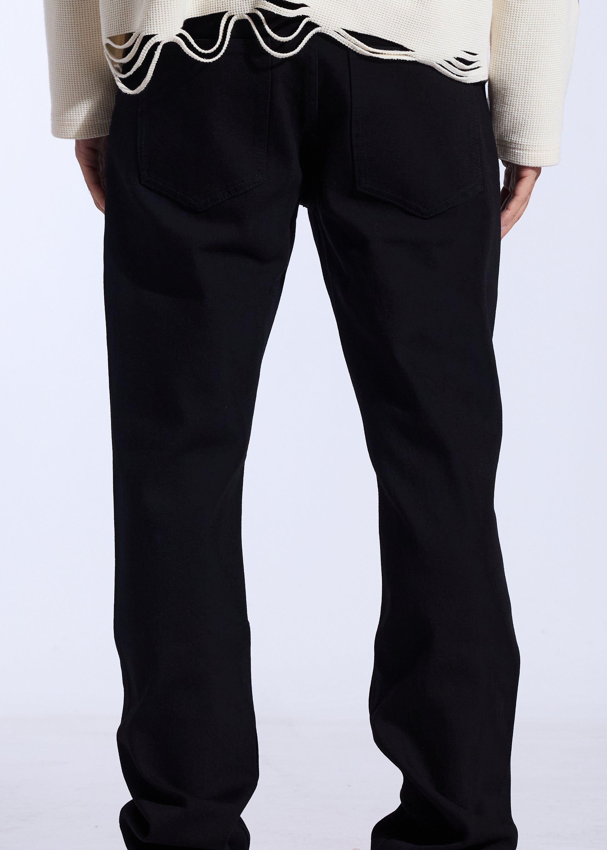 Pacific Straight Fit Denim (Jet Black)